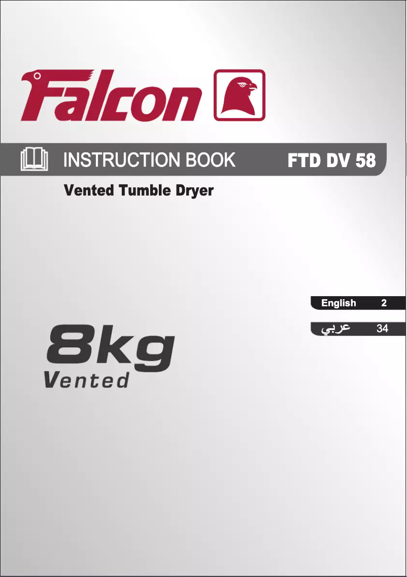 Page n°1 - Manuel utilisateur Falcon FTD DV 58