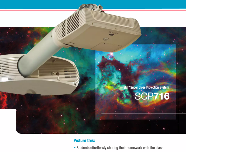 Page 1 de la notice Manuel utilisateur 3M SCP716