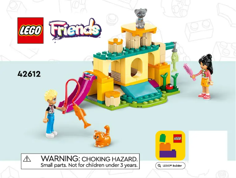 Page 1 de la notice Manuel utilisateur Lego Friends 42612
