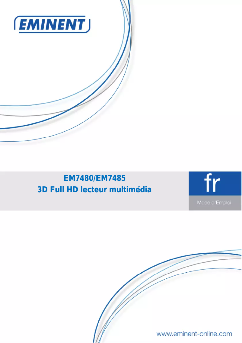 Image de la première page du manuel de l'appareil EM7480