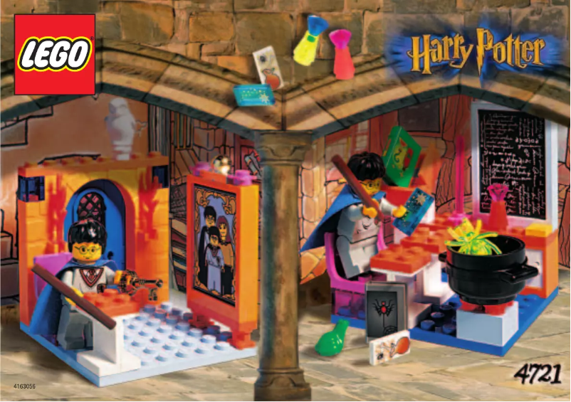 Page 1 de la notice Manuel utilisateur Lego Harry Potter 4721