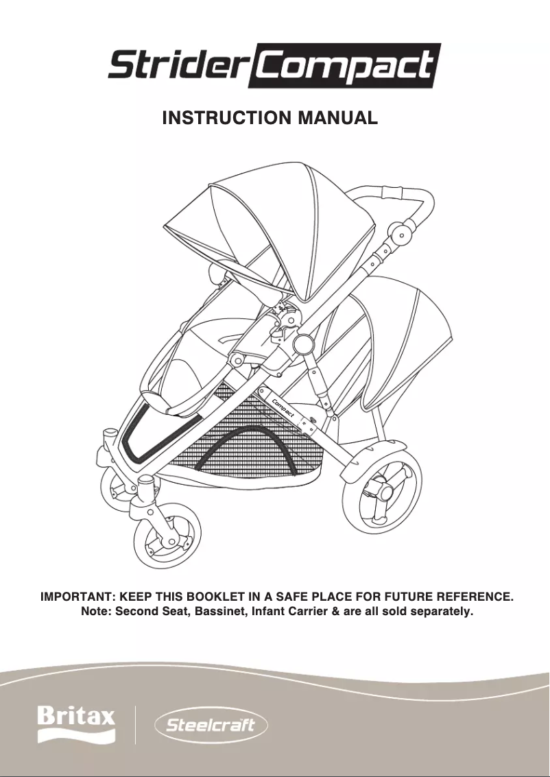Page n°1 - Manuel utilisateur Steelcraft Strider Compact