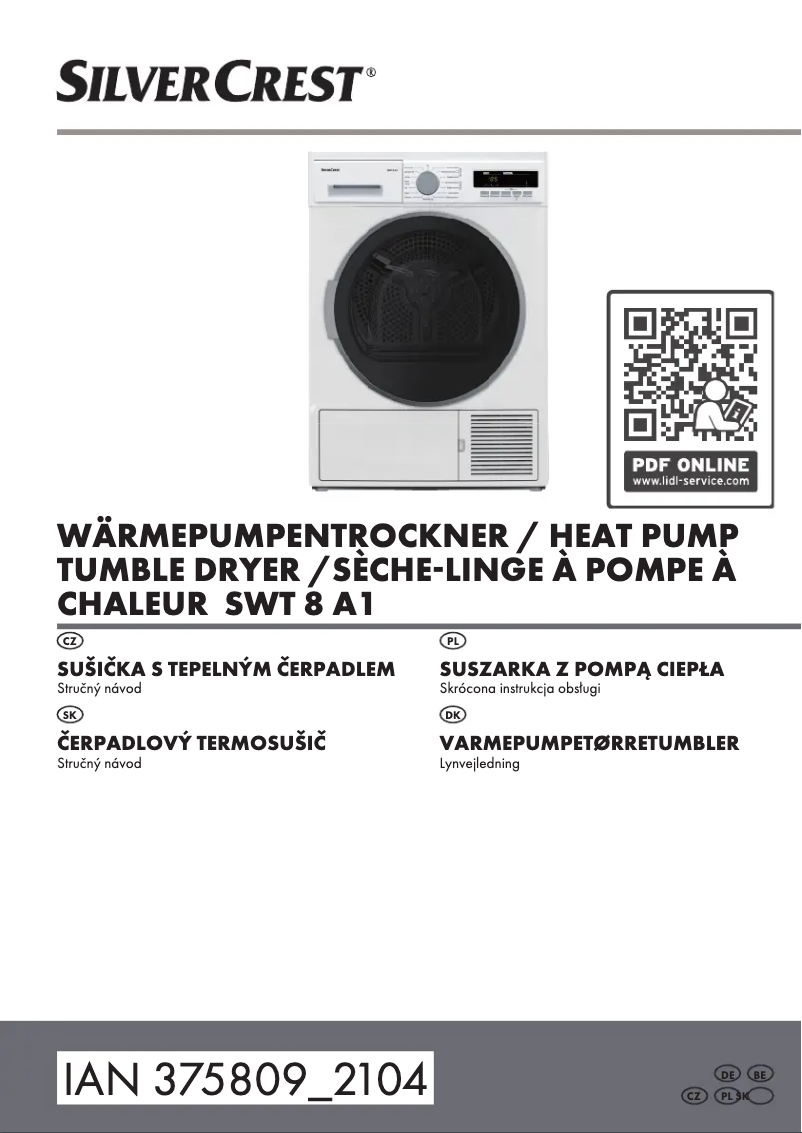 Page 1 de la notice Manuel utilisateur SilverCrest SWT 8 A1