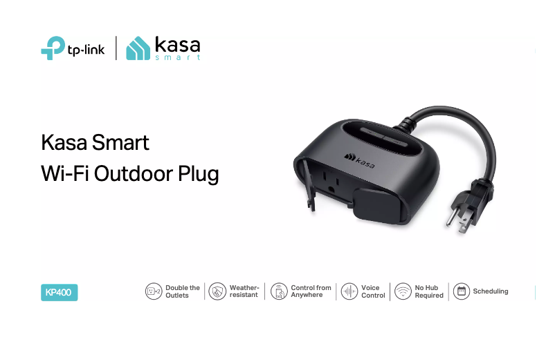 Page n°1 - Manuel utilisateur TP-Link KP400P2