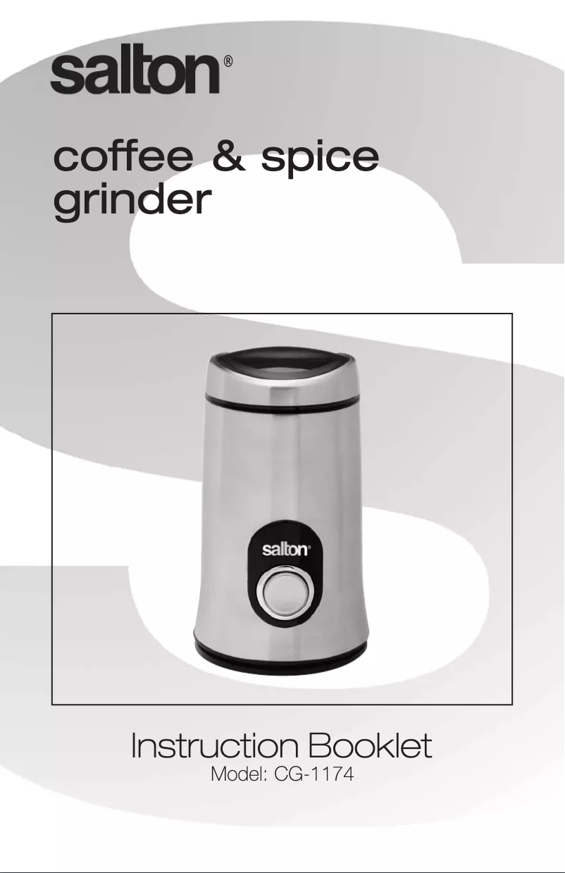 Page 1 de la notice Manuel utilisateur Toastess CG-1174