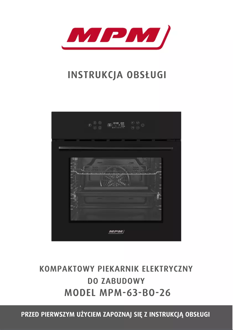 Page n°1 - Manuel utilisateur MPM MPM-63-BO-26