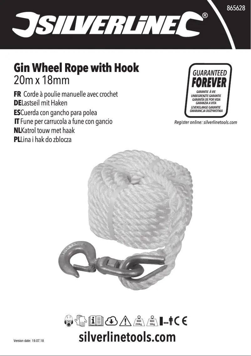 Page n°1 - Manuel utilisateur Silverline 865628