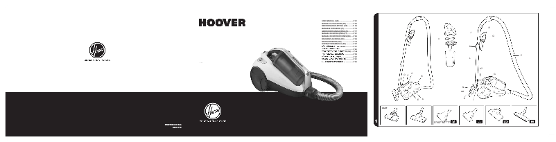 Page n°1 - Manuel utilisateur Hoover RU70_RU31021