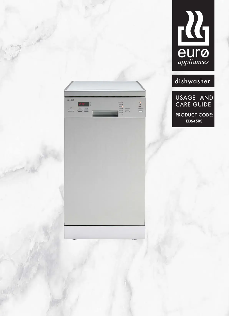 Page 1 de la notice Manuel utilisateur Euro Appliances EDS45XS