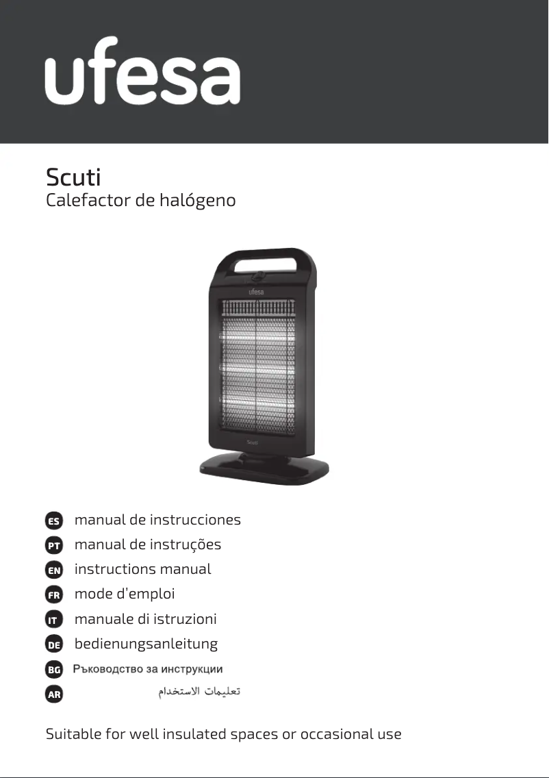 Image de la première page du manuel de l'appareil Scuti