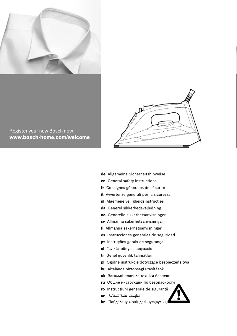 Page 1 de la notice Manuel utilisateur Bosch Sensixx'x DA50 Secure TDA5030110