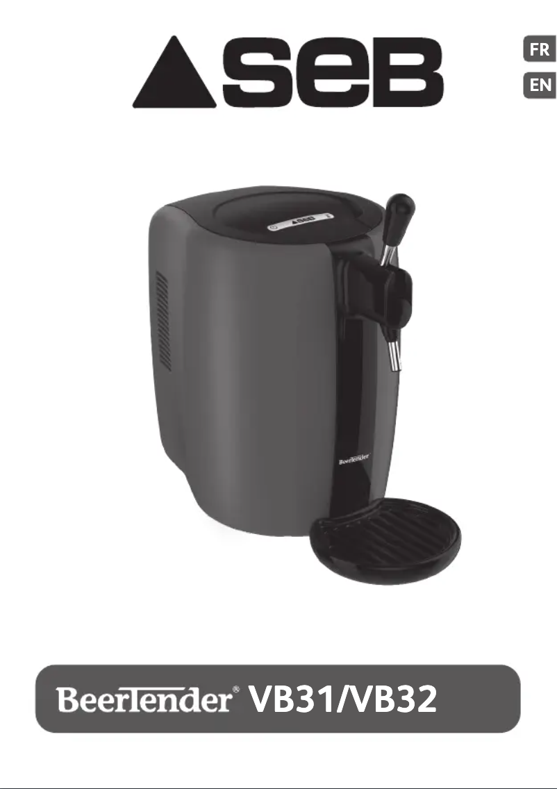 Page 1 de la notice Manuel utilisateur SEB Beertender VB32