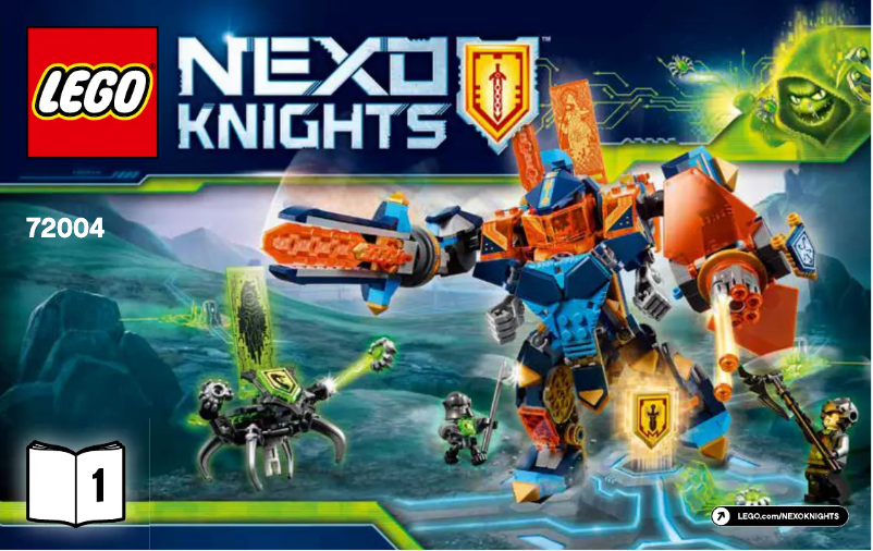 Page n°1 - Manuel utilisateur Lego Nexo Knights 72004