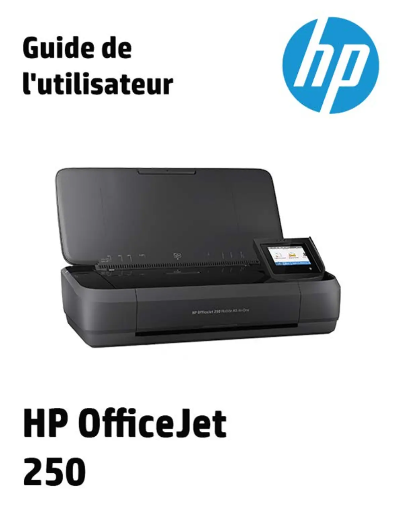 Image de la première page du manuel de l'appareil OfficeJet 250 Mobile