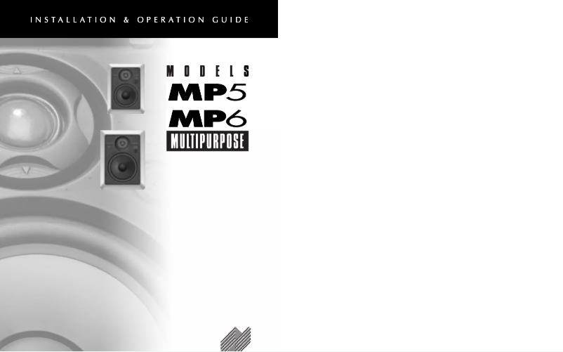 Page 1 de la notice Manuel utilisateur Niles MP5