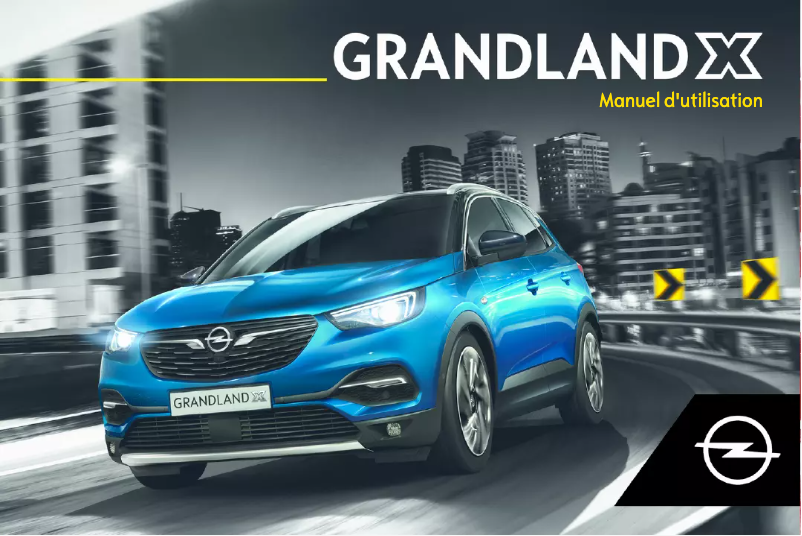 Page 1 de la notice Manuel utilisateur Opel Grandland X (2020)