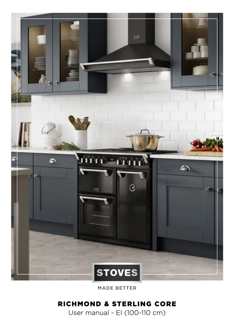 Page 1 de la notice Manuel utilisateur Stoves Sterling S1100EI
