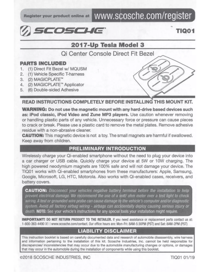 Image de la première page du manuel de l'appareil TIQ01