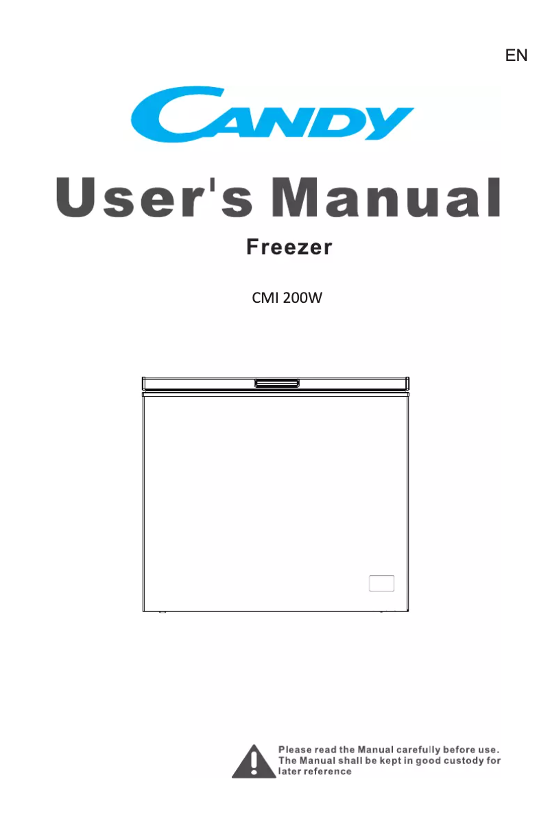 Image de la première page du manuel de l'appareil CMI 200W