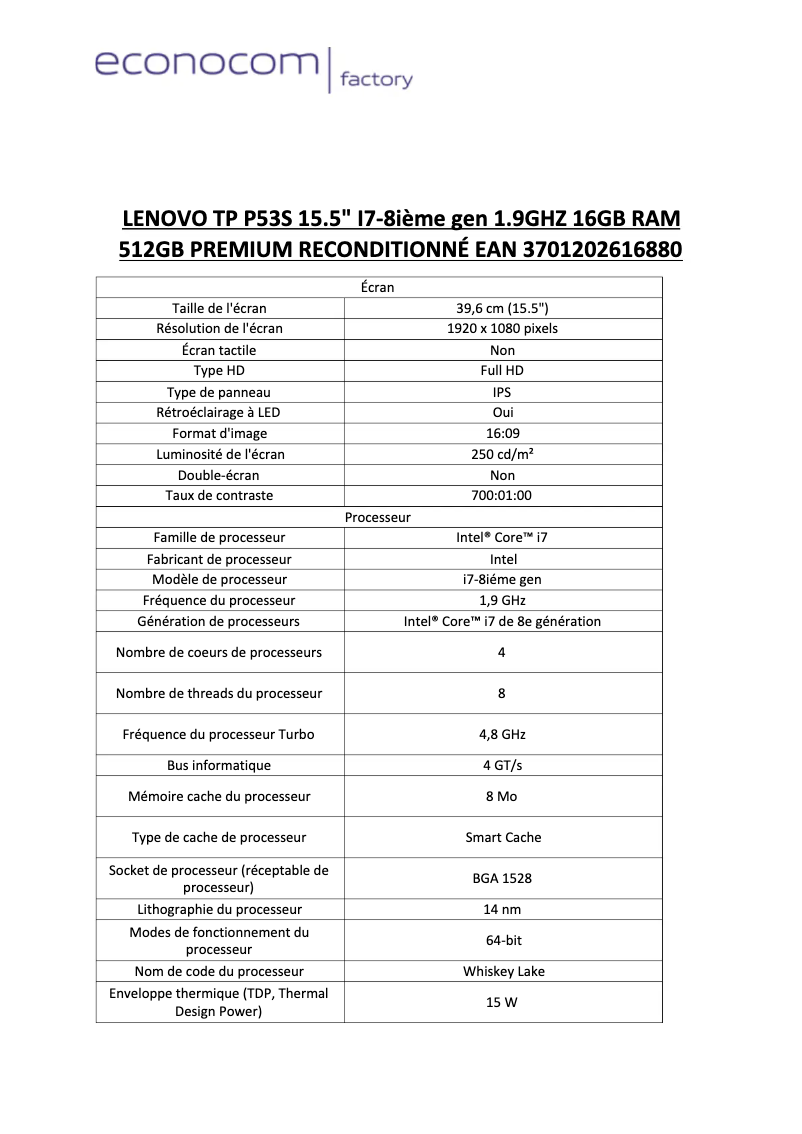 Página 1 del manual Manual de usuario Lenovo ThinkPad P53s
