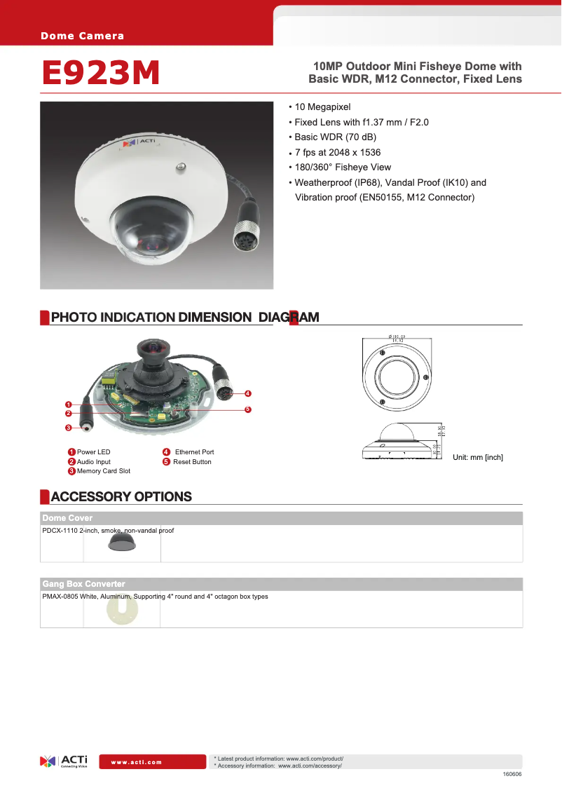 Image de la première page du manuel de l'appareil E923M