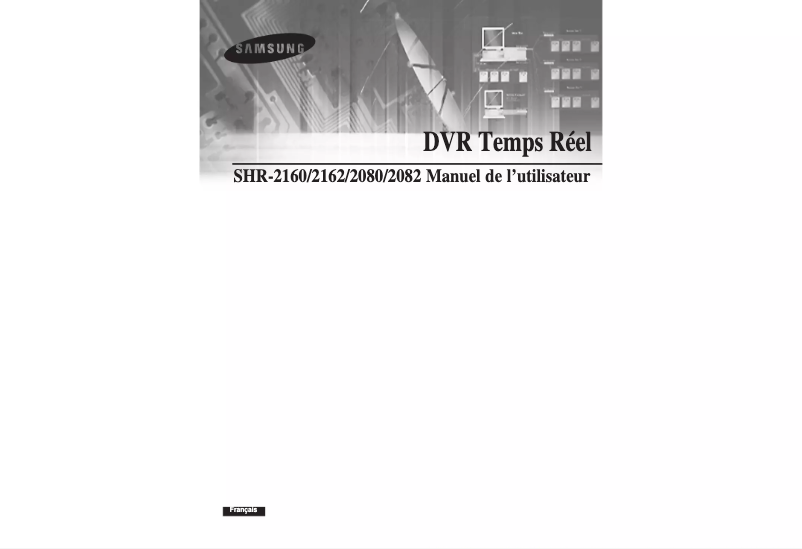 Page n°1 - Manuel utilisateur Samsung SHR 2082