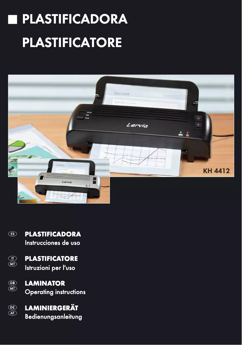 Image de la première page du manuel de l'appareil KH 4412