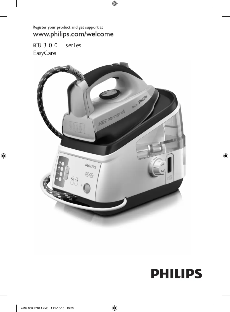 Image de la première page du manuel de l'appareil EasyCare GC8380