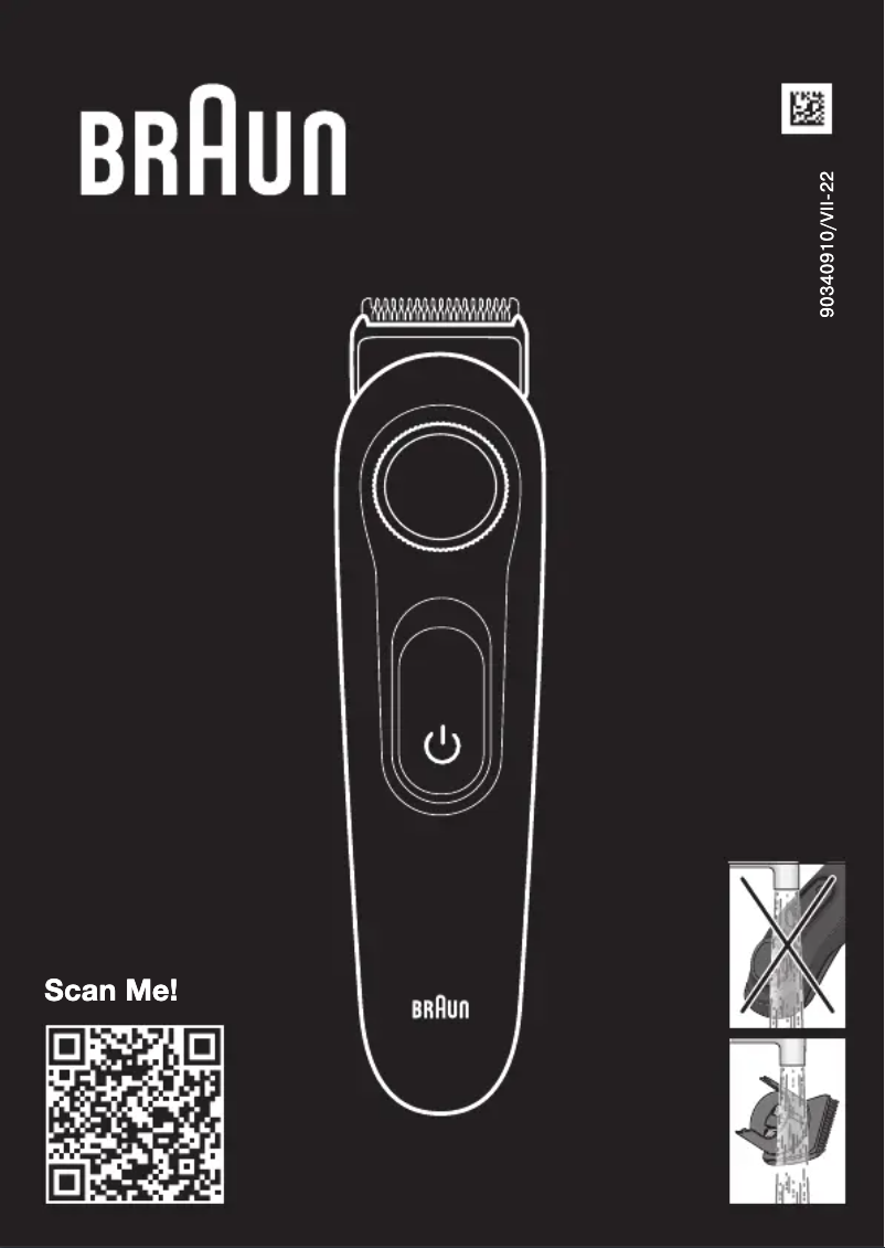 Page 1 de la notice Manuel utilisateur Braun BT3421