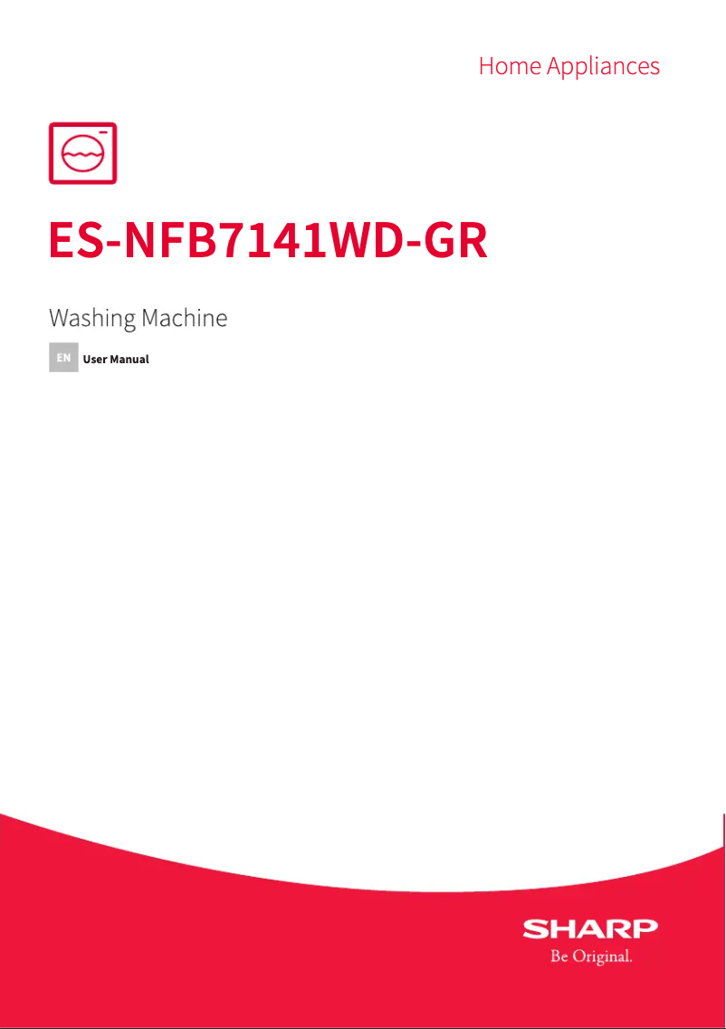 Page n°1 - Manuel utilisateur Sharp ES-NFB7141WD-GR