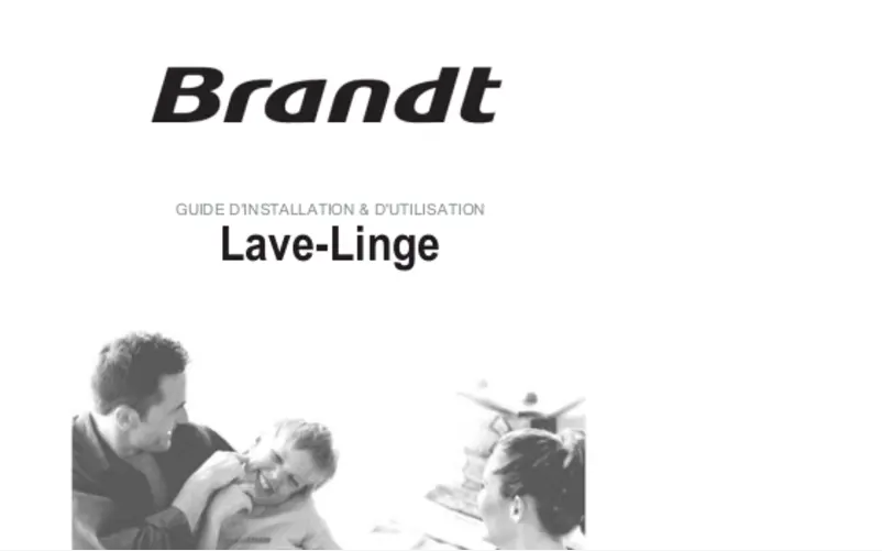 Image de la première page du manuel de l'appareil WFB218QW