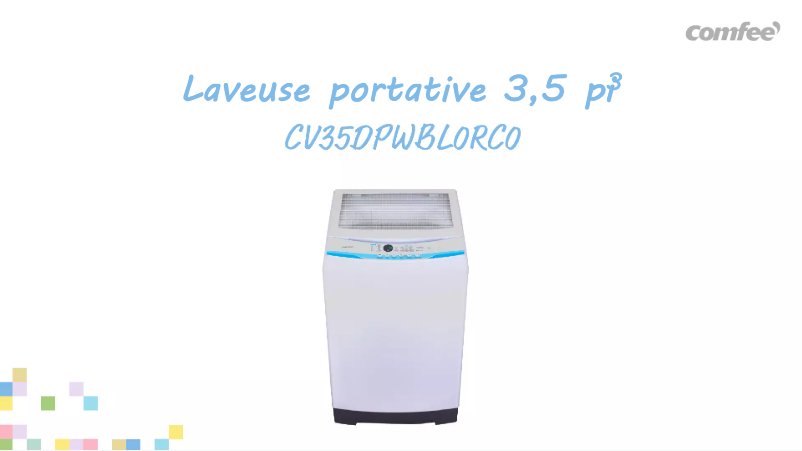 Page n°1 - Fiche technique Comfee CV35DPWBL0RC0