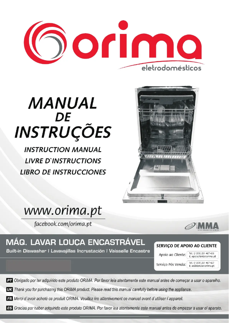 Page 1 de la notice Manuel utilisateur Orima OR-12-774 BI