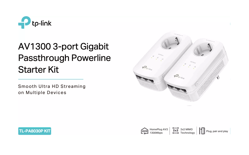 Page n°1 - Fiche technique TP-Link TL-PA8030P KIT