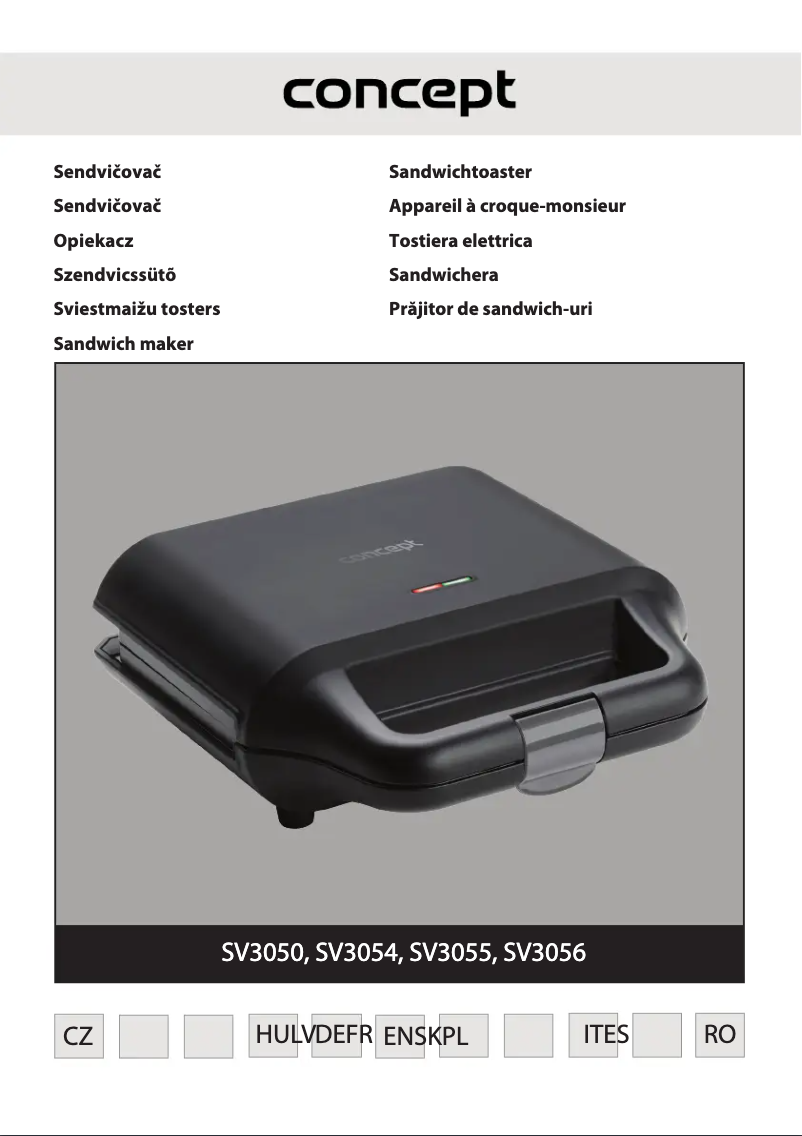 Page n°1 - Manuel utilisateur Concept SV3054