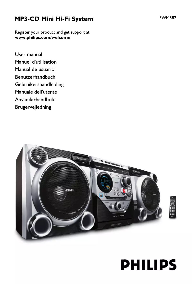 Image de la première page du manuel de l'appareil FWM582