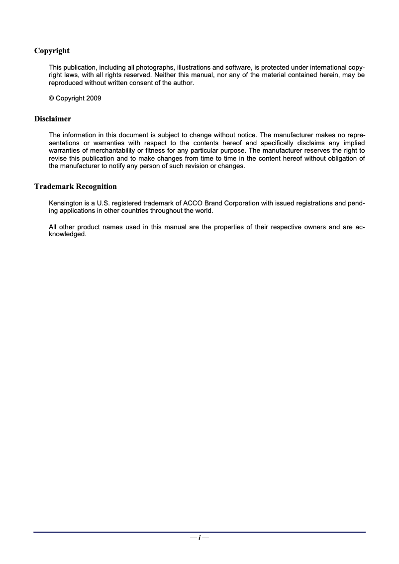 Page 1 de la notice Manuel utilisateur Vivitek D509