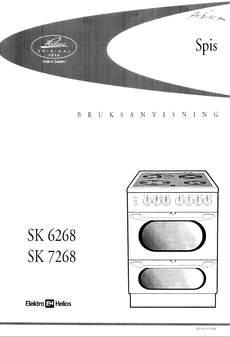 Image de la première page du manuel de l'appareil SK7268