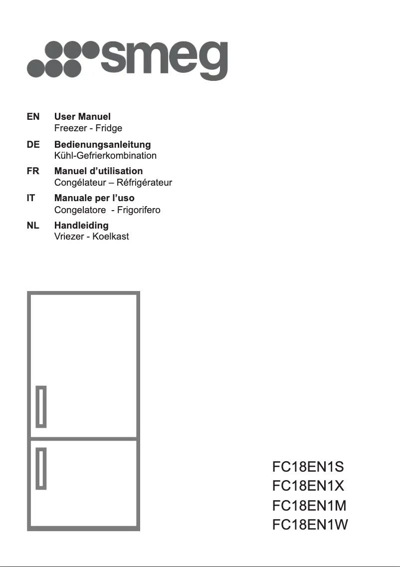 Page 1 de la notice Brochure Smeg FC18EN1S
