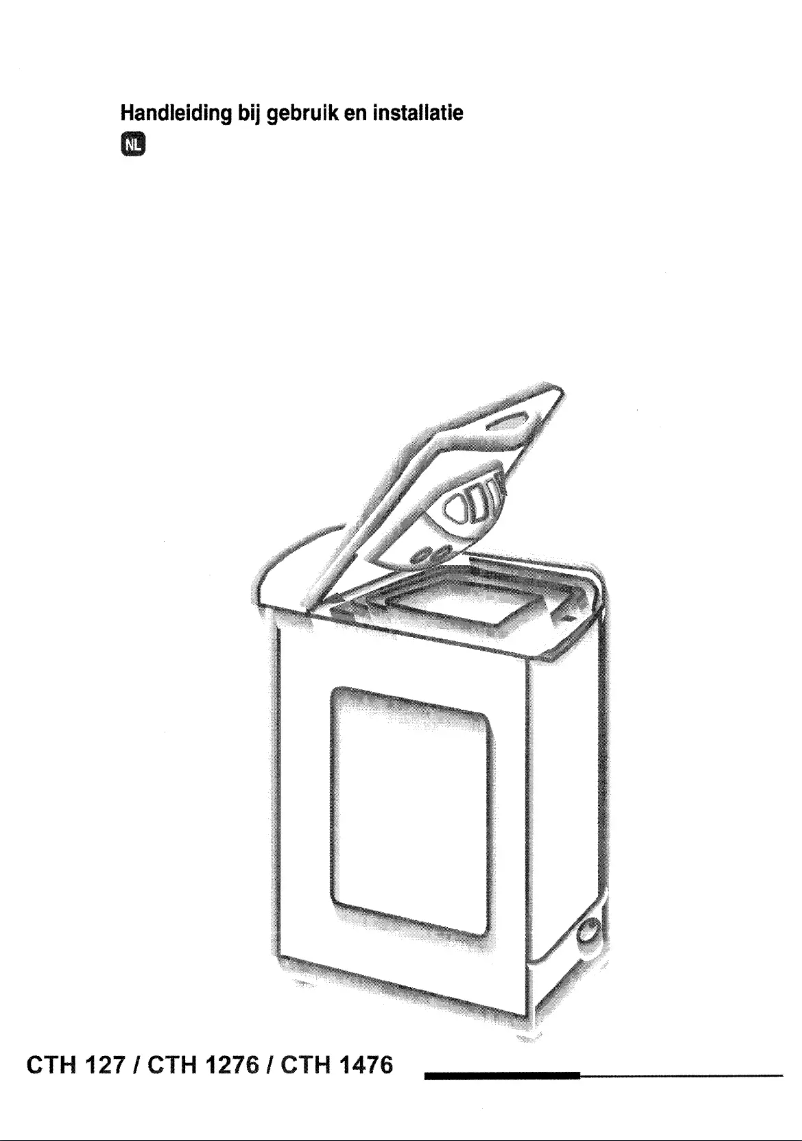 Page 1 de la notice Manuel utilisateur Candy CTH127