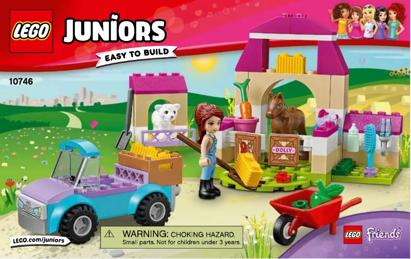 Page 1 de la notice Manuel utilisateur Lego Friends 10746