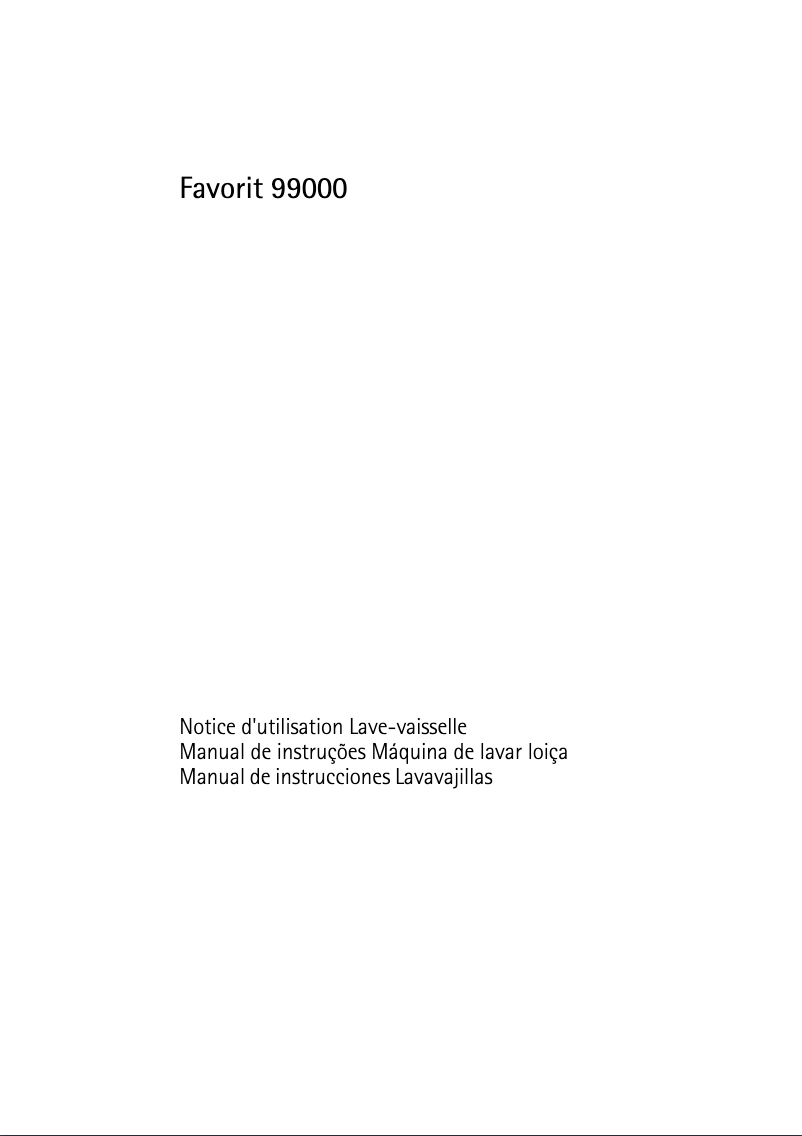 Image de la première page du manuel de l'appareil F-99000-mp