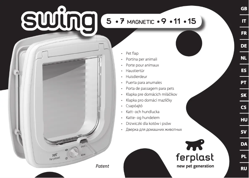 Page 1 de la notice Instructions / montage Ferplast Swing 15