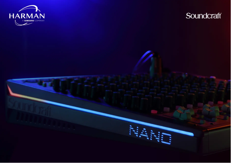 Page 1 de la notice Brochure Soundcraft NANO M16