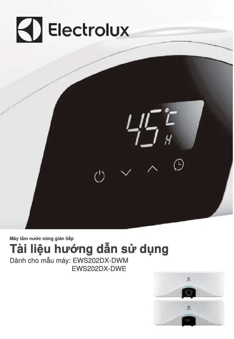 Page 1 de la notice Manuel utilisateur Electrolux EWS202DX-DWM