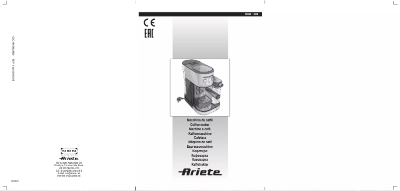 Image de la première page du manuel de l'appareil 1384
