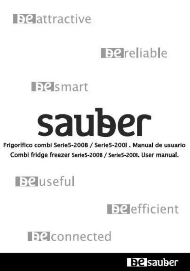 Page 1 de la notice Manuel utilisateur Sauber SERIE 5-200I