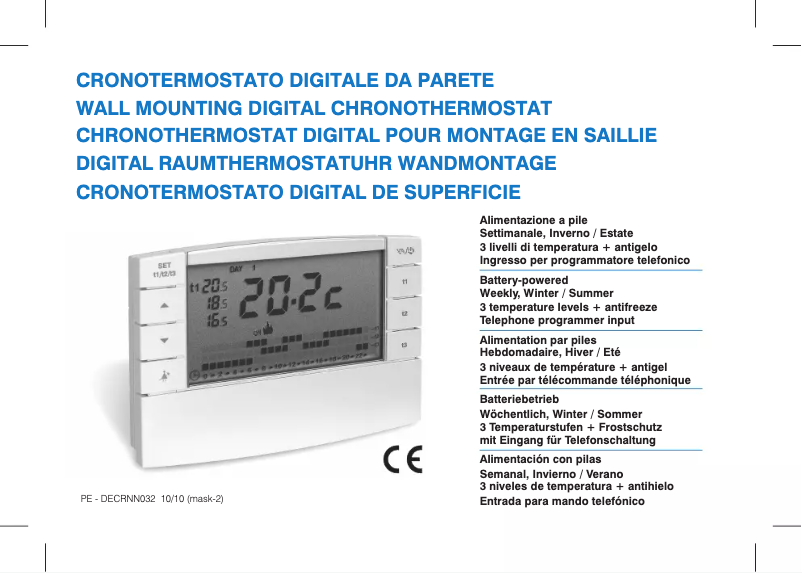 Page n°1 - Manuel utilisateur Perry DECRNN032
