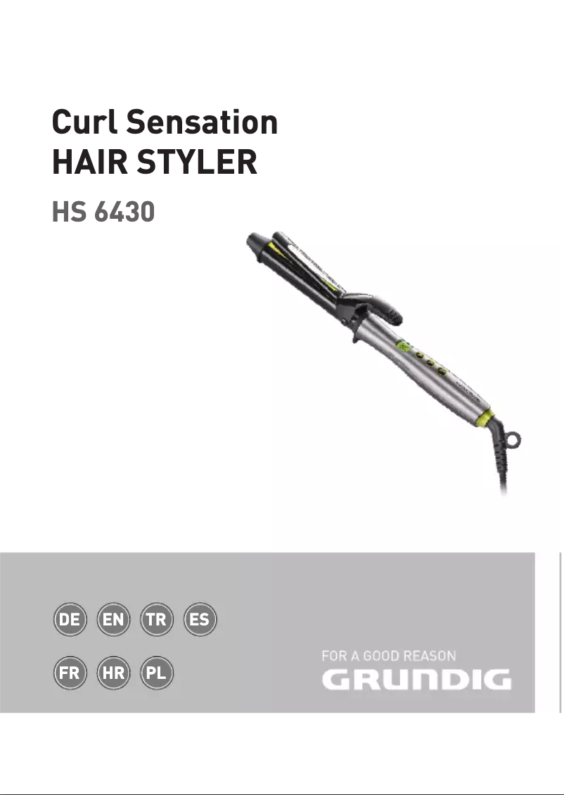 Page 1 de la notice Manuel utilisateur Grundig HS 6430