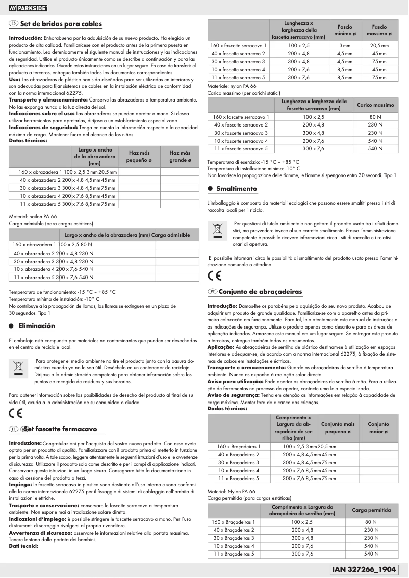 Image de la première page du manuel de l'appareil HG01010A